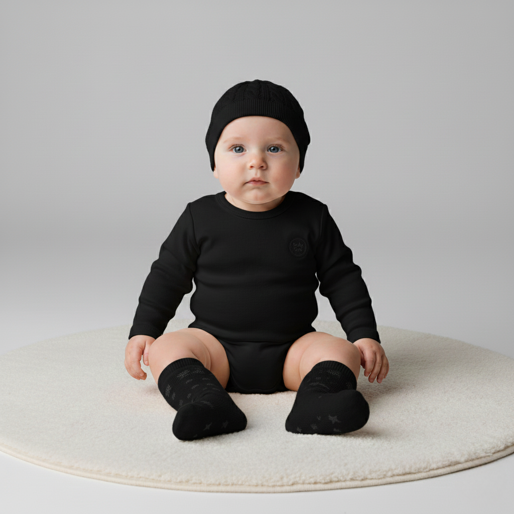 Gavesæt med babystrømper i bomuld