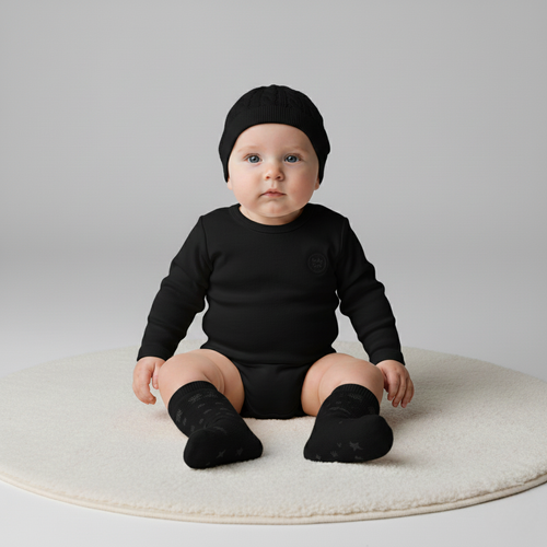 Gavesæt med babystrømper i bomuld