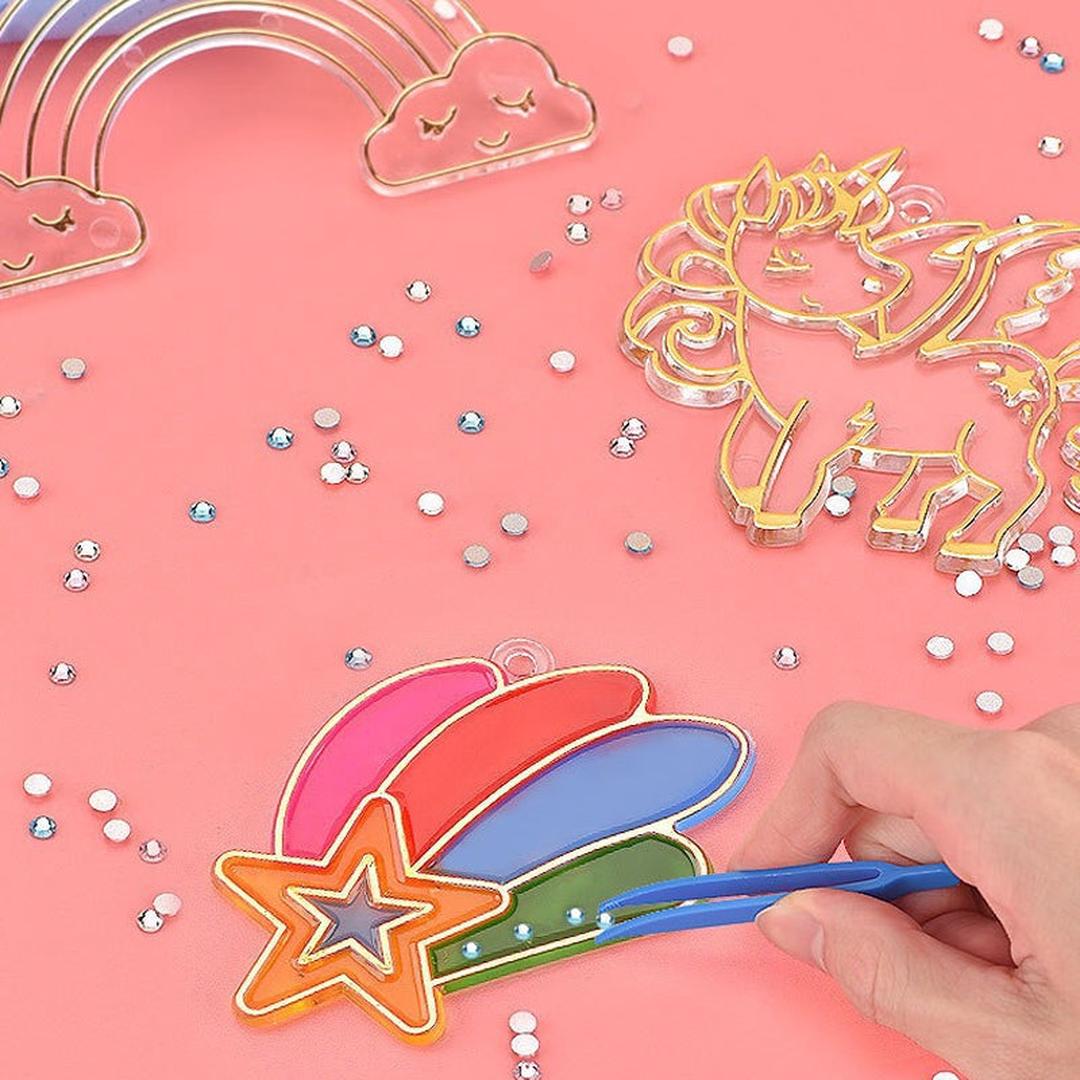 Crystal pendant making kit DIY jewelry set