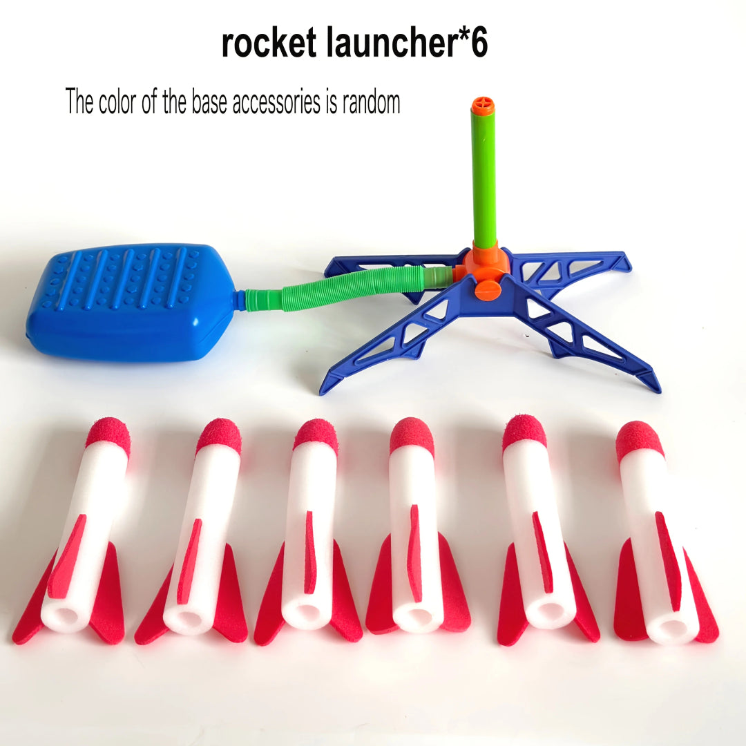 Rocket toy set for outdoor ball games