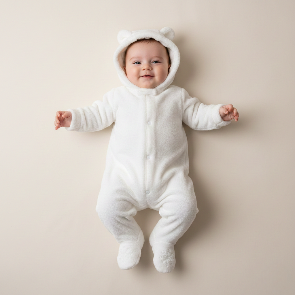 Vinter natsæt til baby