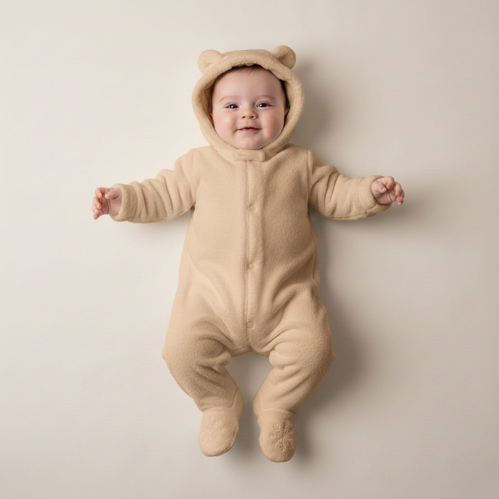 Vinter natsæt til baby