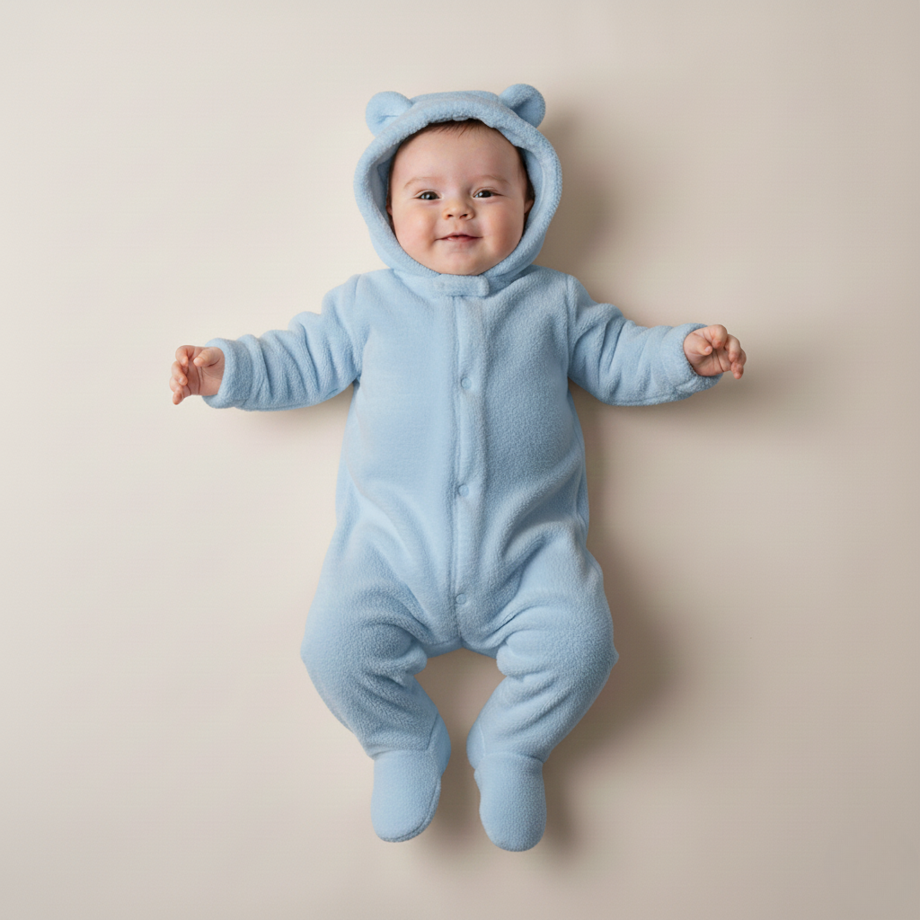 Vinter natsæt til baby