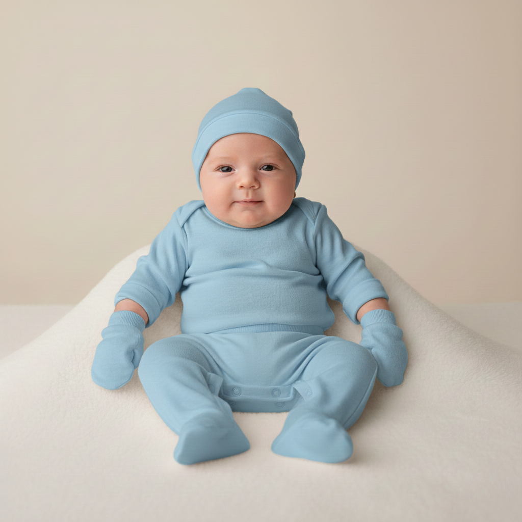 Startpakke med tøj til nyfødte