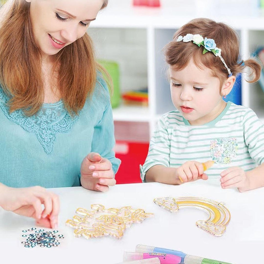 Crystal pendant making kit DIY jewelry set