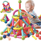 Magnetic Building Sticks Creative Construction Toy for Kids