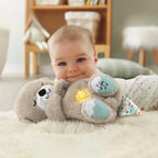 Soft plush toy for babies with music and breathing function from 6 months