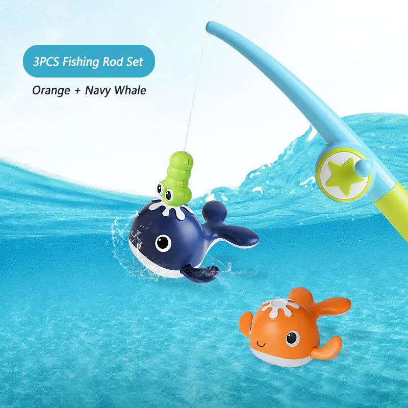 Fun bath fishing set for bath time