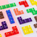 Falling Blocks Logic Game Educational Puzzle