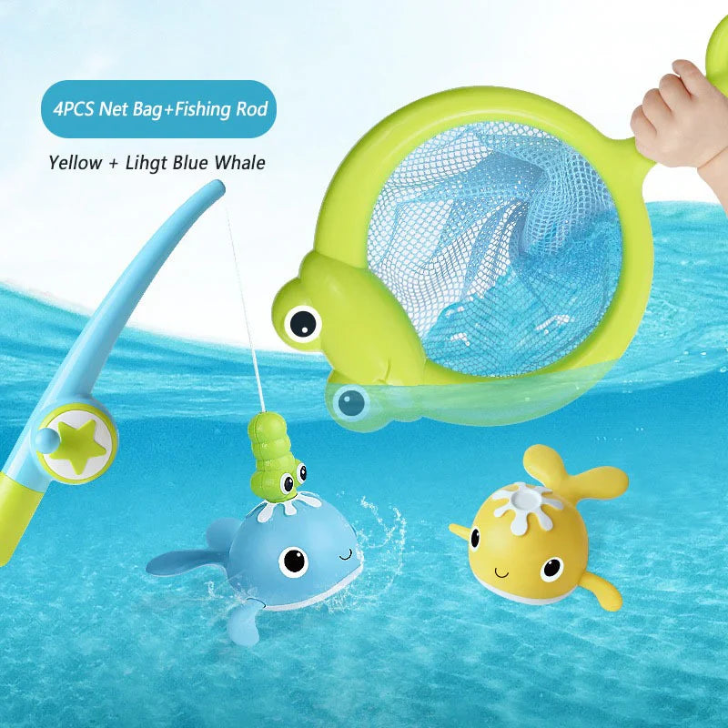 Fun bath fishing set for bath time