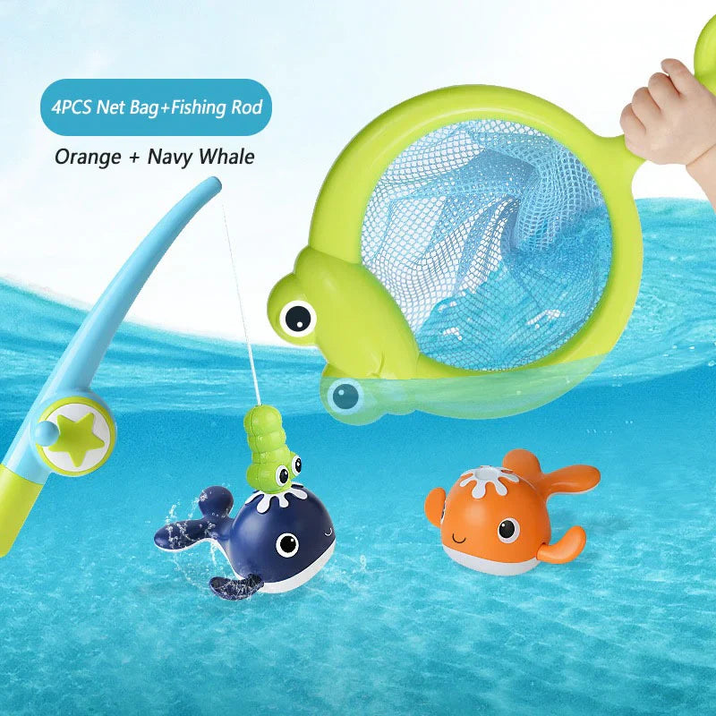 Fun bath fishing set for bath time