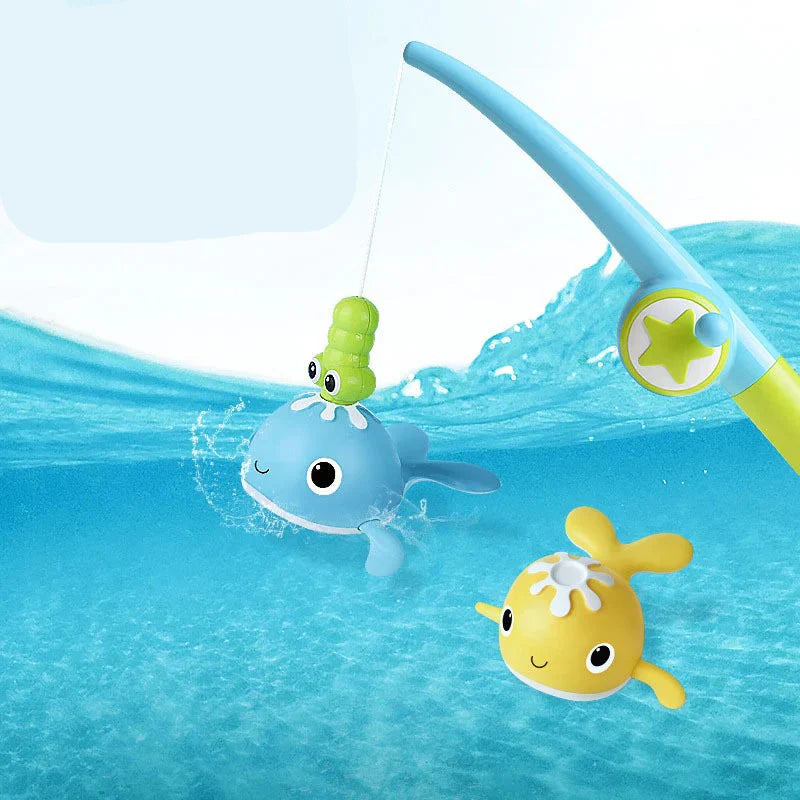 Fun bath fishing set for bath time