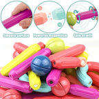 Magnetic Building Sticks Creative Construction Toy for Kids
