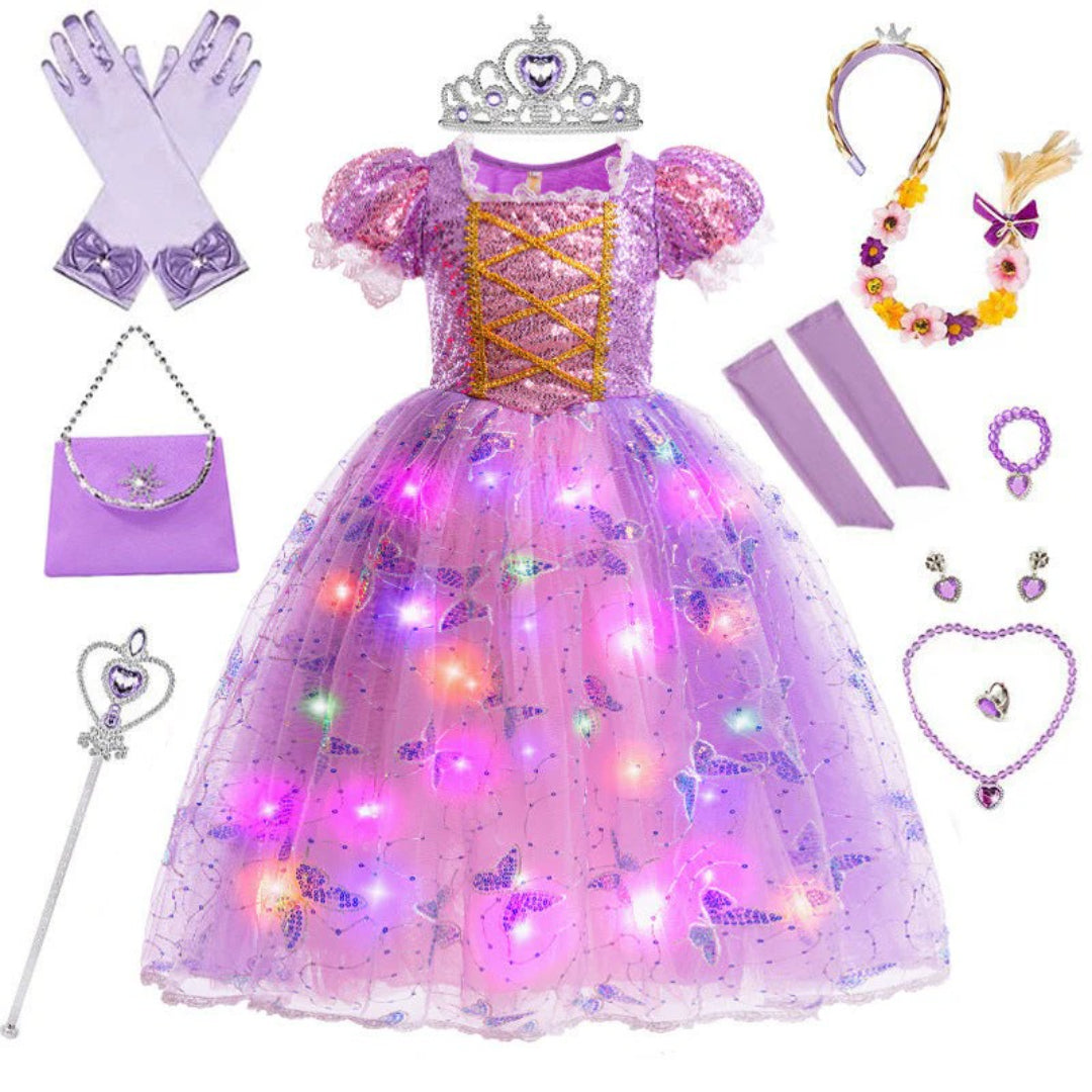 Sparkling Princess Mermaid Costume with Accessories