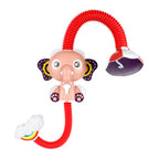 Electric handheld elephant baby shower with sprinkler