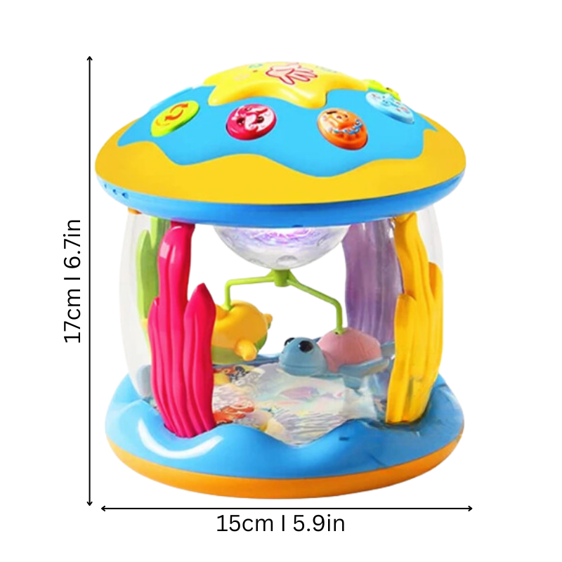Musical baby Ferris wheel toy