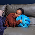 Weighted sensory cuddle pillow soothing pillow