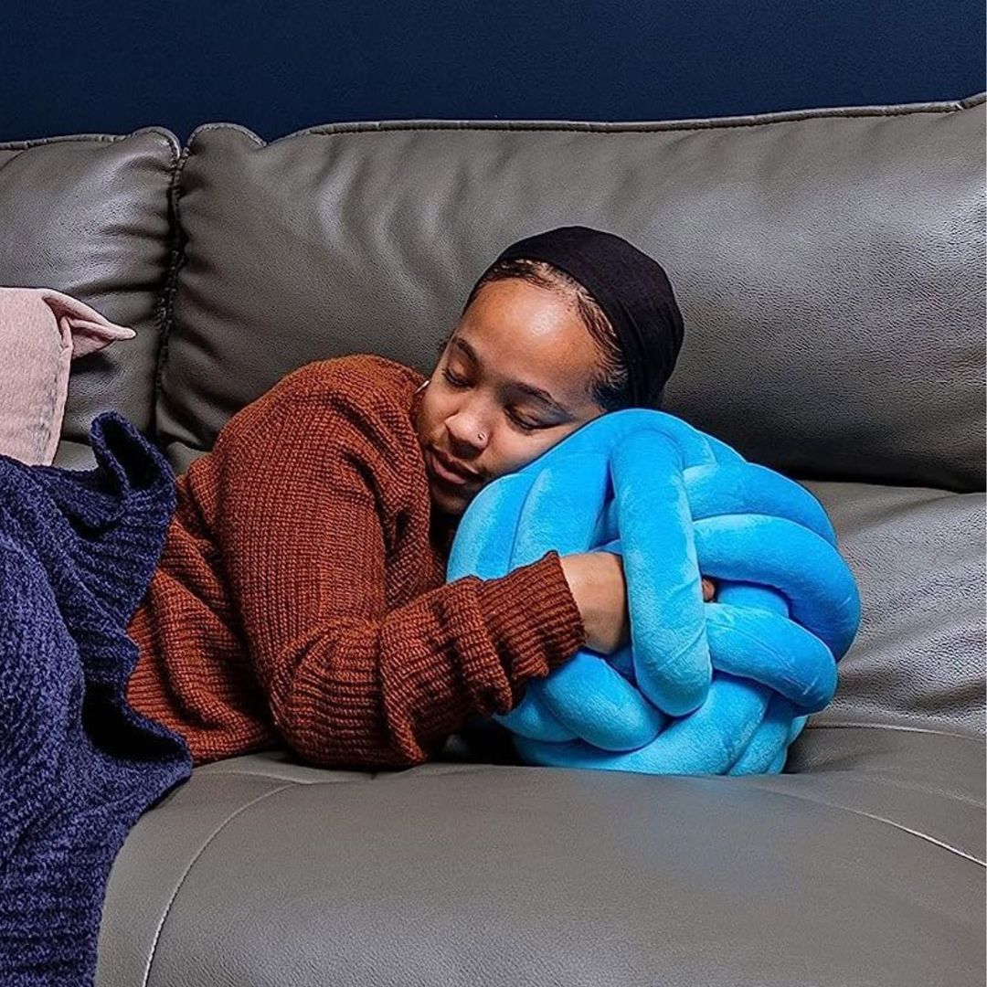 Weighted sensory cuddle pillow soothing pillow