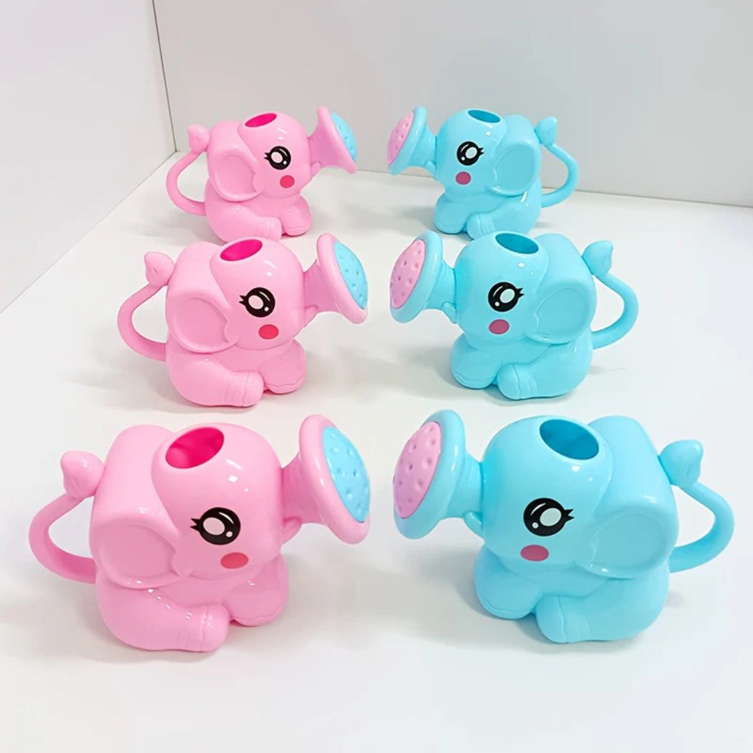 Squirting elephant bath toy in durable ABS material