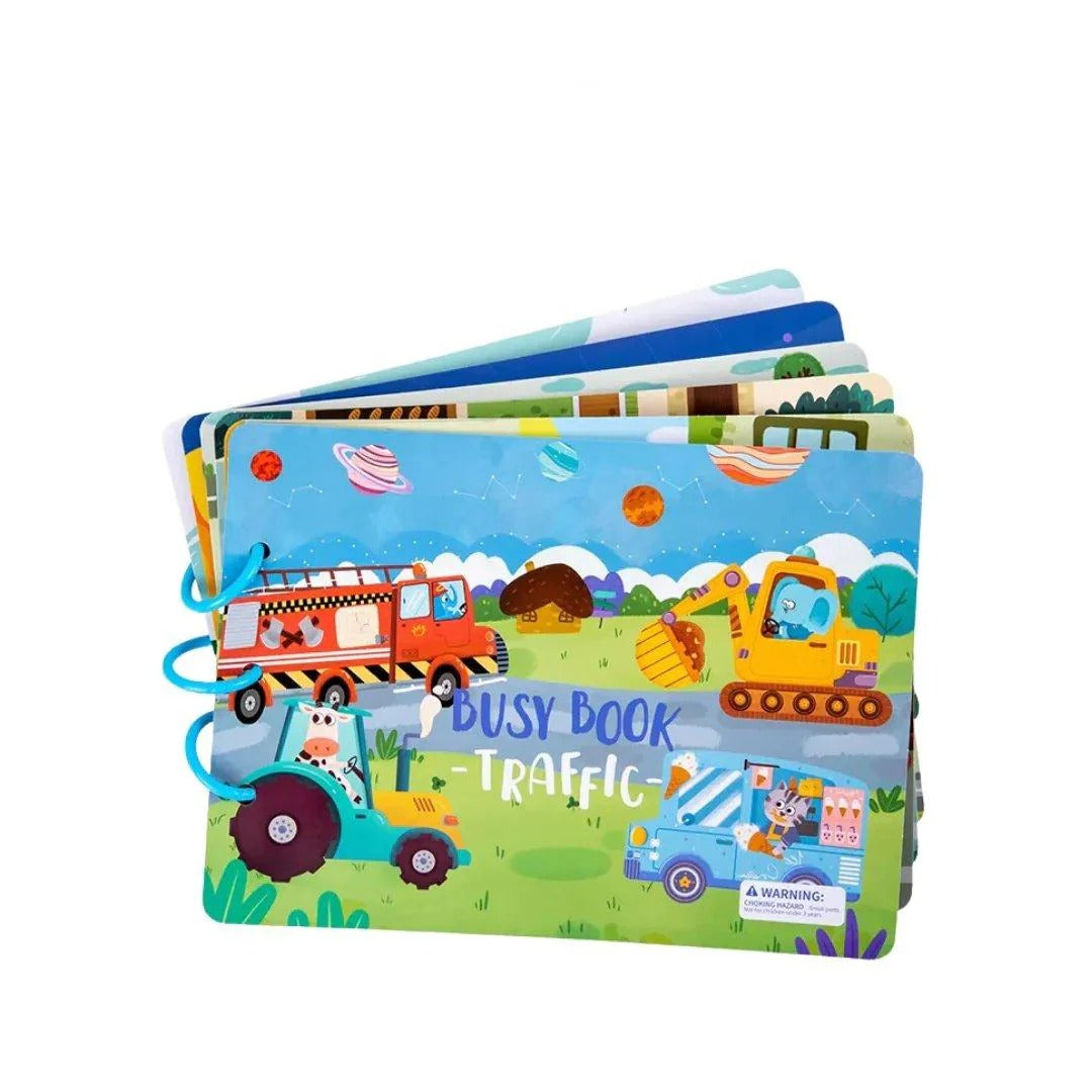 Activity book for children educational learning booklet