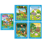 Magic Reusable Mess-Free Water Colouring Book
