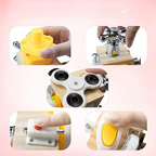 Montessori busy cube activity toy