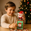 Christmas figures building set creative construction toy