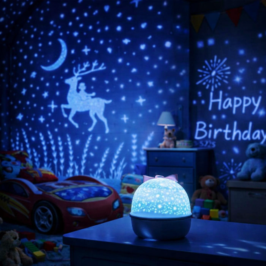 Galaxy Star Projector Relaxing Night Light for Sleep