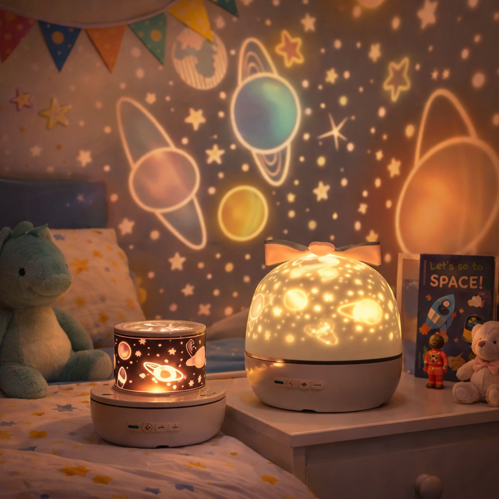 Galaxy Star Projector Relaxing Night Light for Sleep