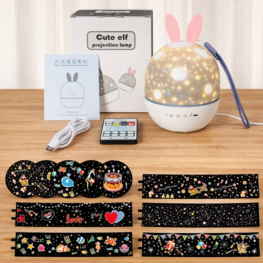 Galaxy Star Projector Relaxing Night Light for Sleep