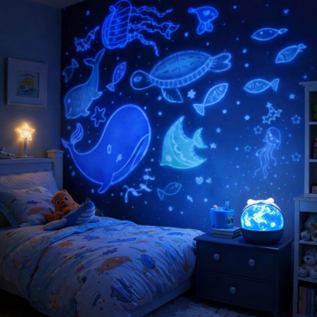 Galaxy Star Projector Relaxing Night Light for Sleep