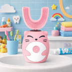 Electric toothbrush for children that makes brushing fun