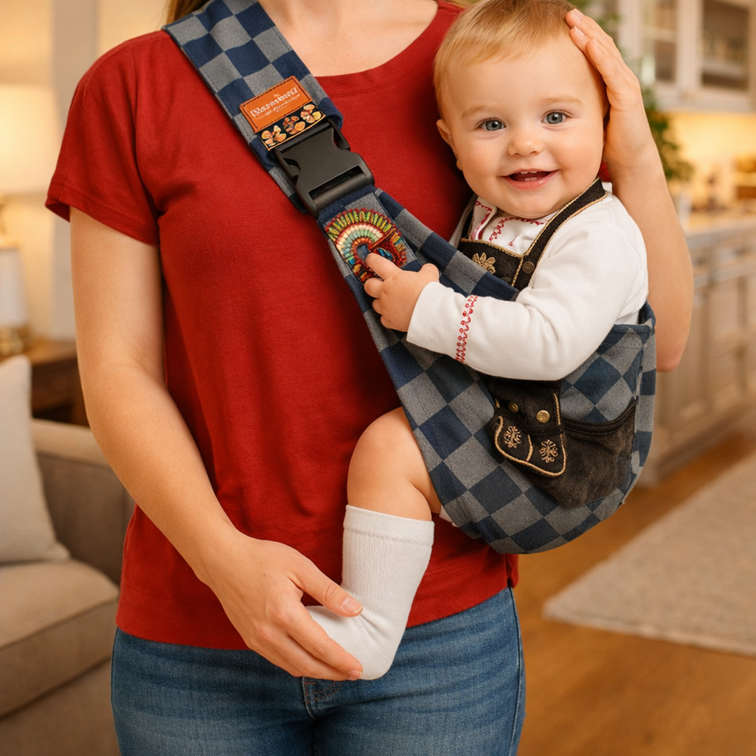 Adjustable Hip Baby Carrier with Multi-Position Comfort