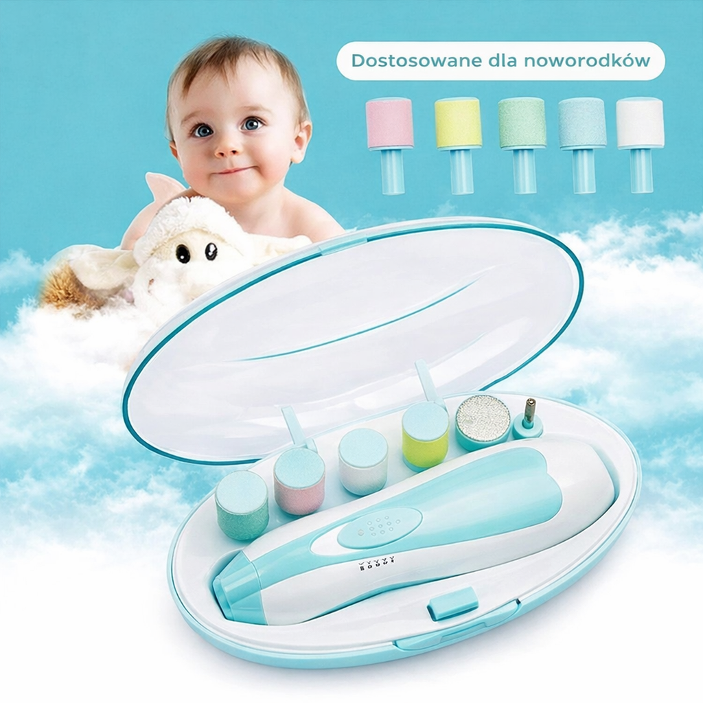 Electric nail file for baby gentle and safe