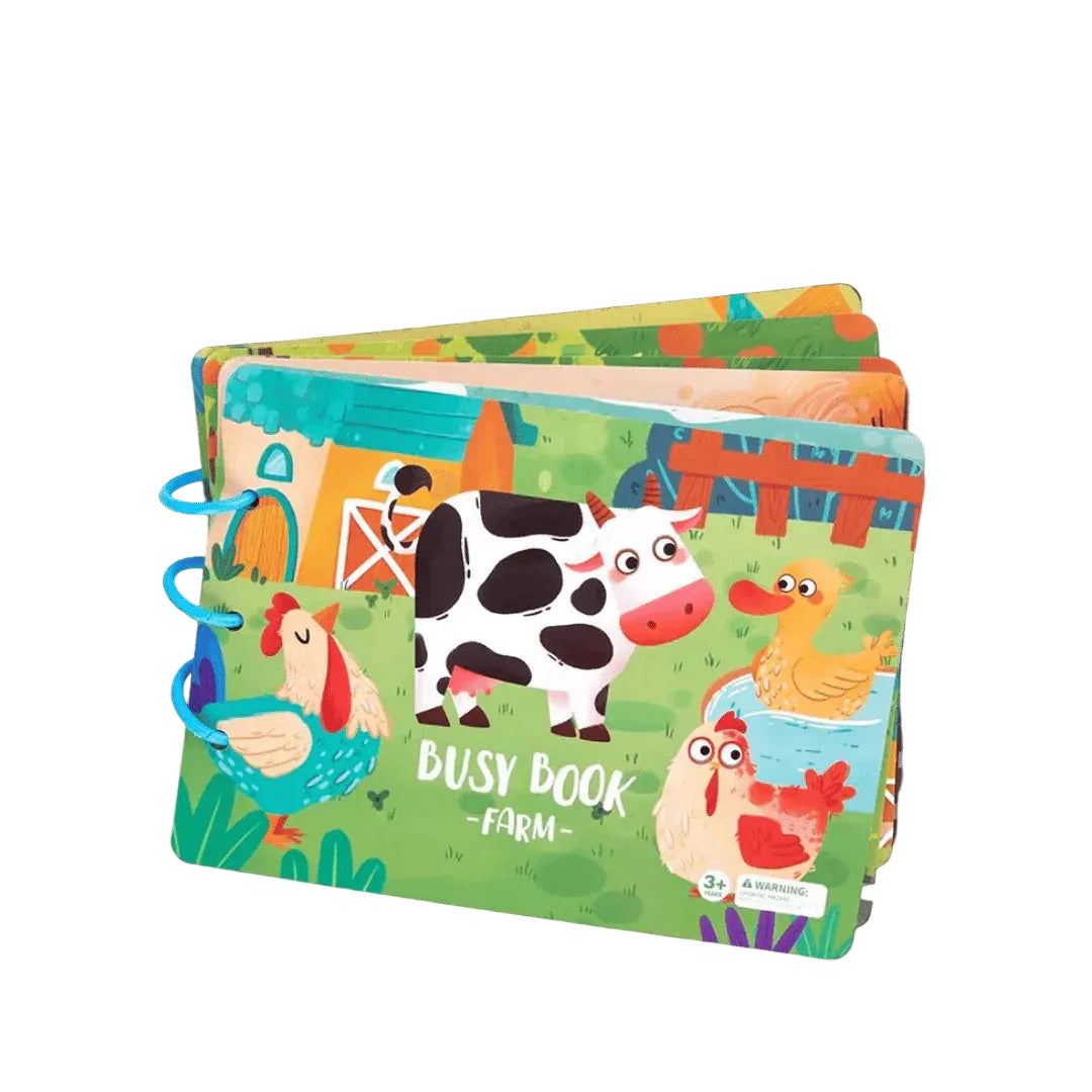 Activity book for children educational learning booklet