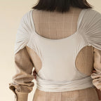 Ergonomic baby wrap for comfortable carrying