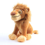 Interactive plush lion with breathing function