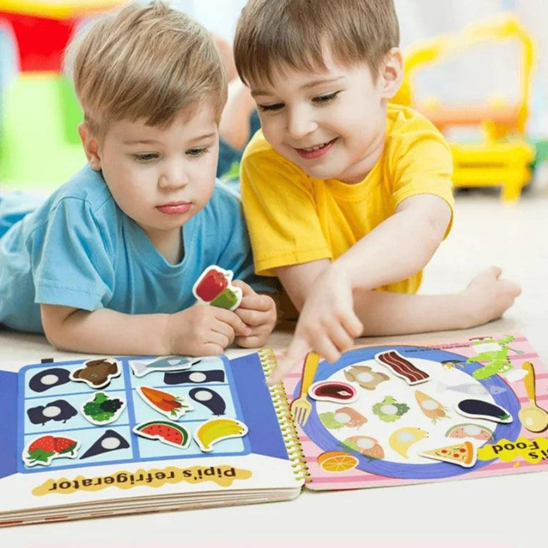 Activity book for children educational learning booklet