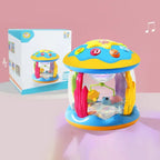 Musical learning toy with lights and colorful sensory effects