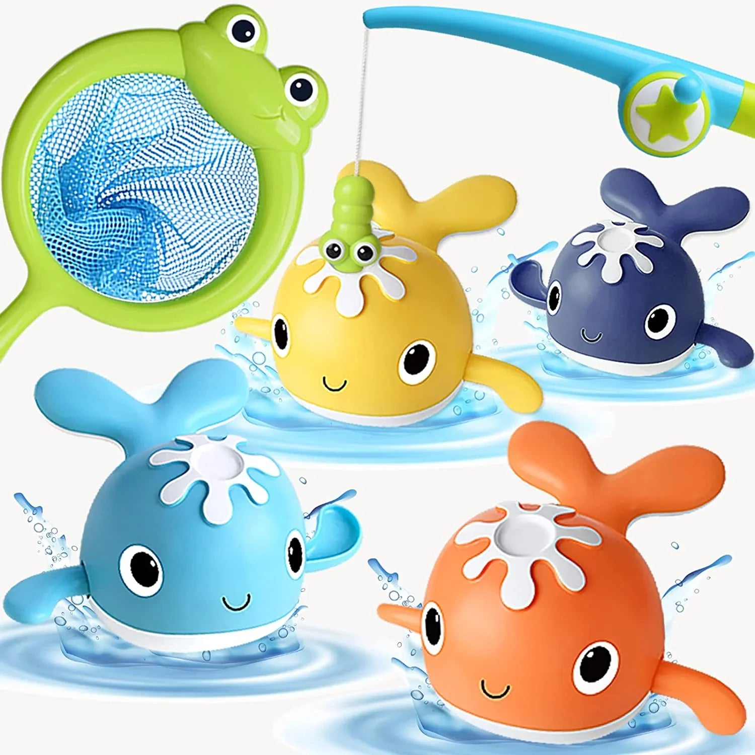 Fun bath fishing set for bath time