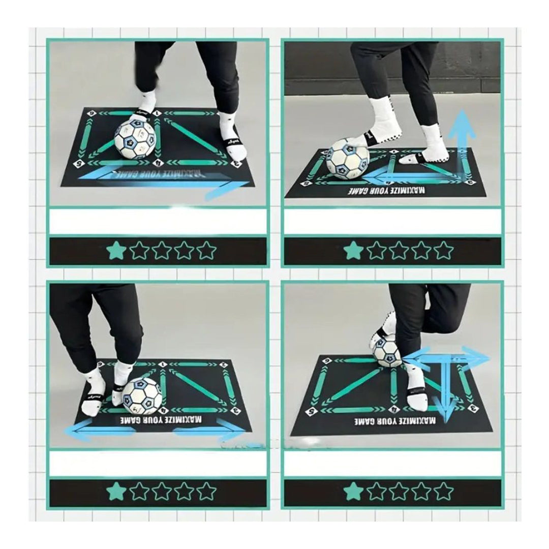Training mat designed for active sports and technique