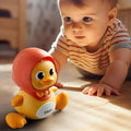 Walking animal toy with music and lights