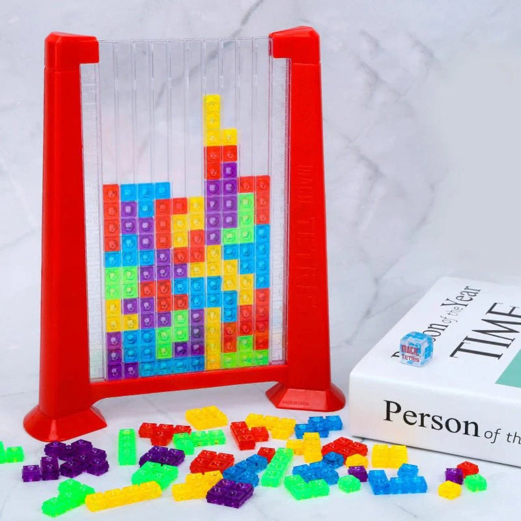Falling Blocks Logic Game Educational Puzzle