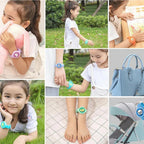 Mosquito-repellent bracelets for children, natural and DEET-free protection