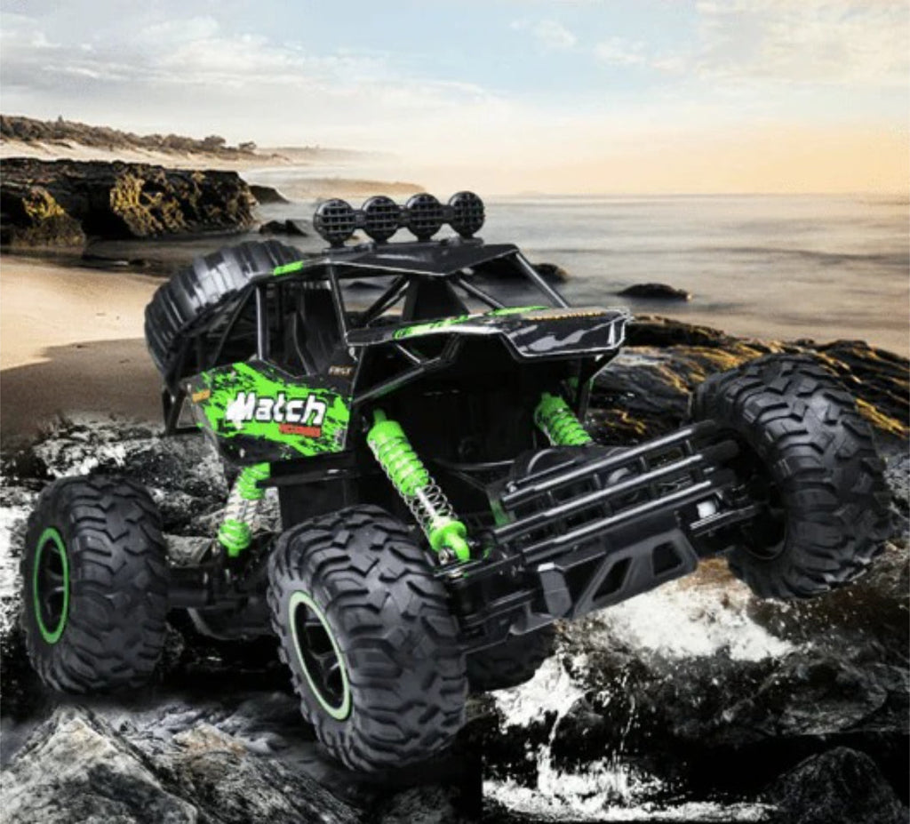 Remote-controlled monster truck off-road RC car for children