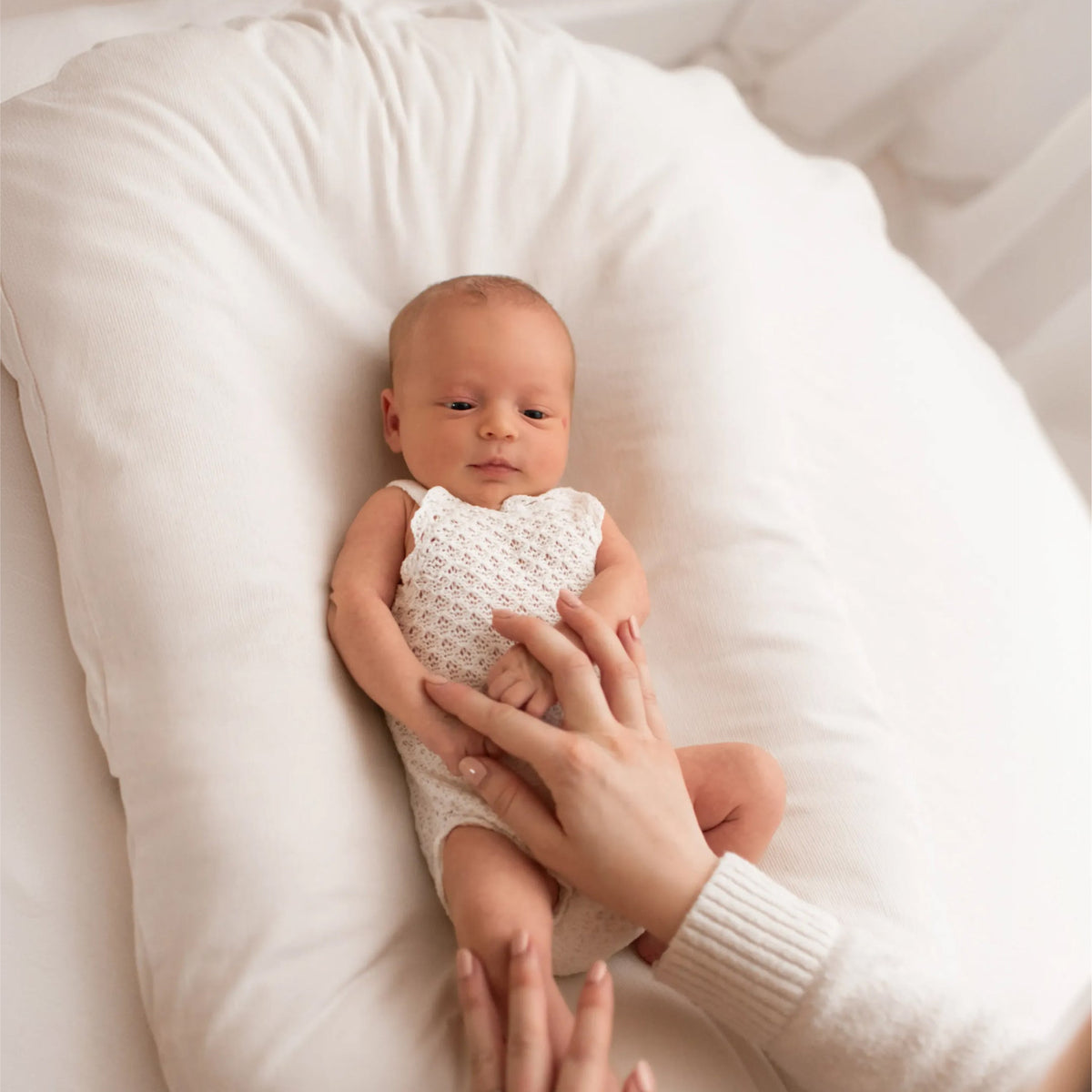 Padded Baby Nest with Removable Cover