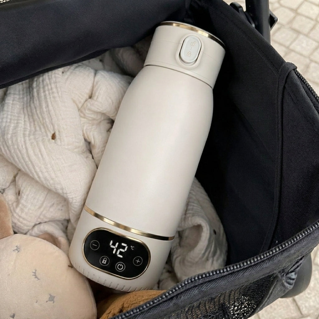 Portable Bottle Warmer with Self-Sterilising