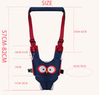 HugFit baby walking harness, measurements and size