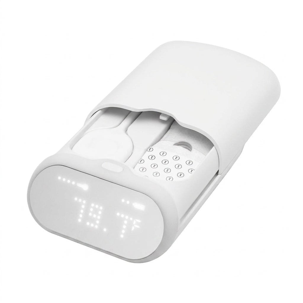Wearable smart baby thermometer