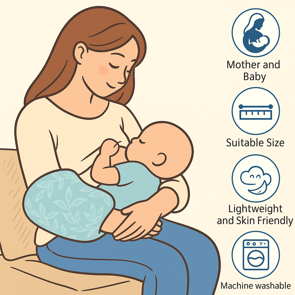 Ergonomic Nursing Arm Support Pillow
